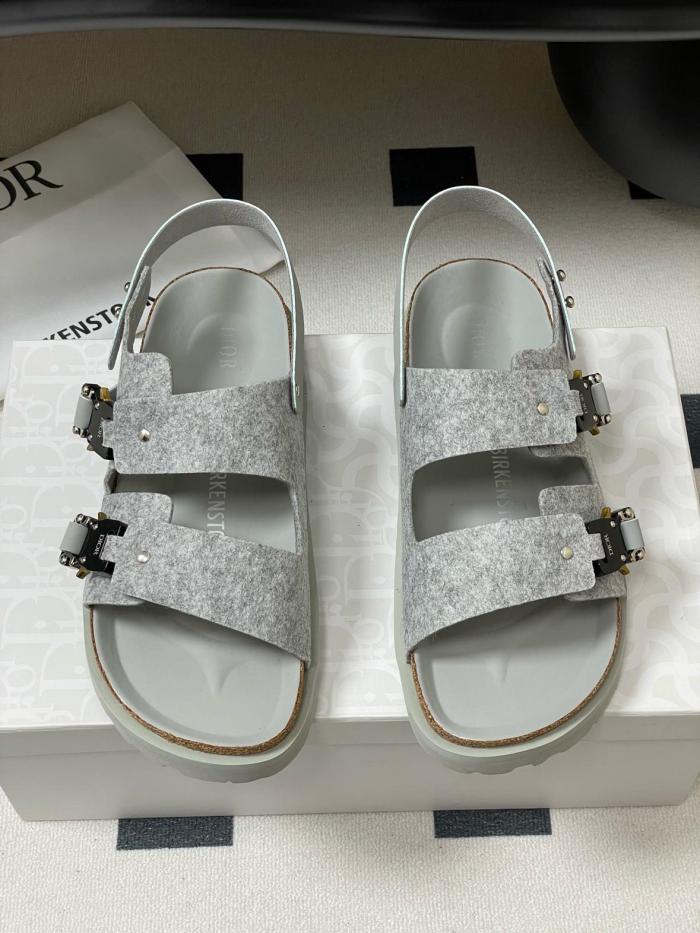 Dior by Birkenstock Milano Sandal Grey