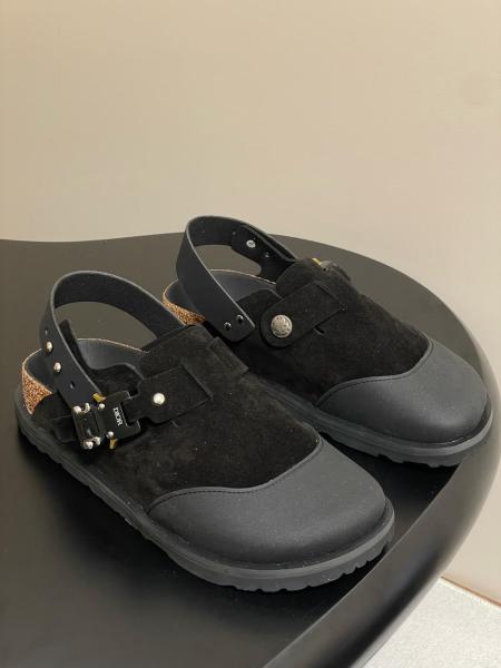 Dior by Birkenstock Tokio Mule Black