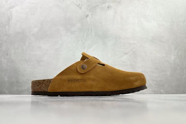 Birkenstock Boston Soft Footbed Suede Mink