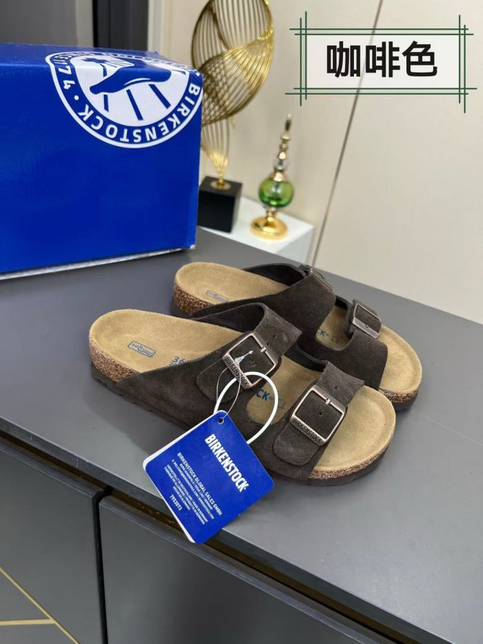 Birkenstock Arizona Soft Footbed Suede Mocha