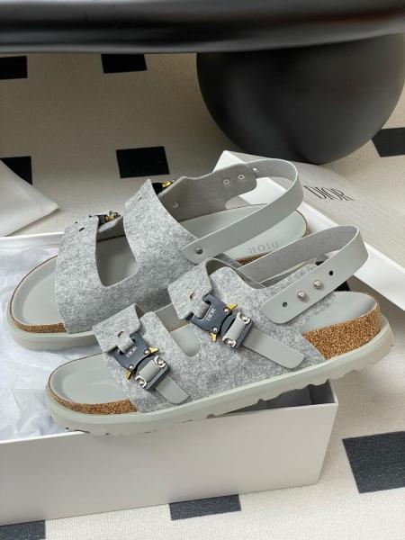 Dior by Birkenstock Milano Sandal Grey