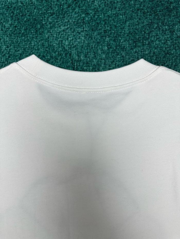 DIOR Sweatshirts Men's White Crew Neck Moderate