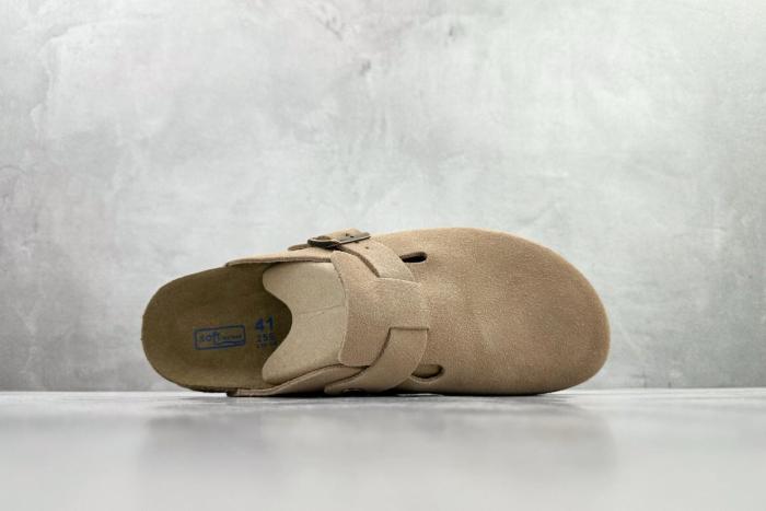 Birkenstock Boston Soft Footbed Oiled Leather Tobacco Brown