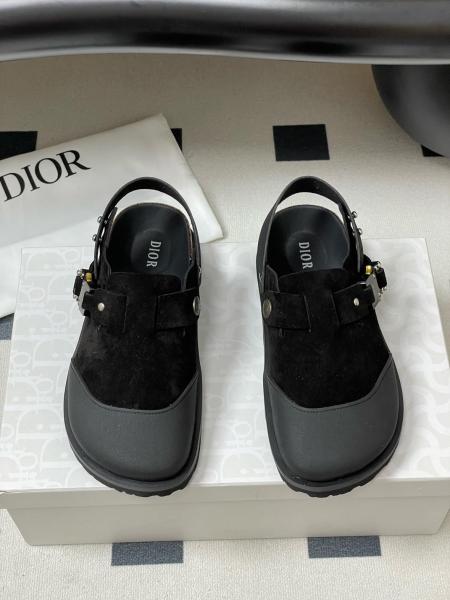 Dior by Birkenstock Tokio Mule Black