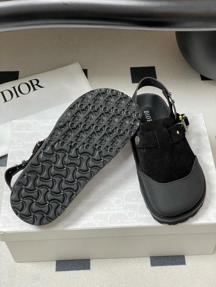 Dior by Birkenstock Tokio Mule Black