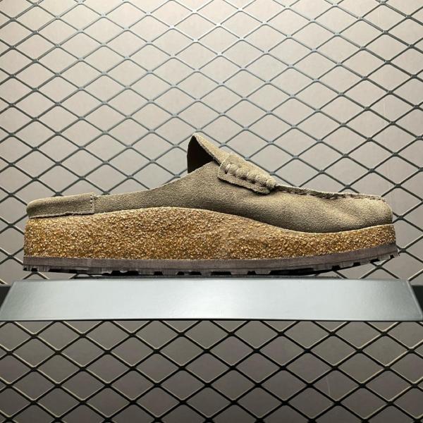 Birkenstock Naples Taupe Suede