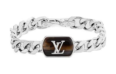 LOUIS VUITTON SHADES Bracelets Men's Silver
