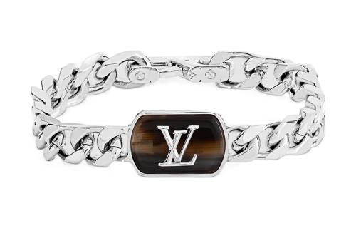 LOUIS VUITTON SHADES Bracelets Men's Silver