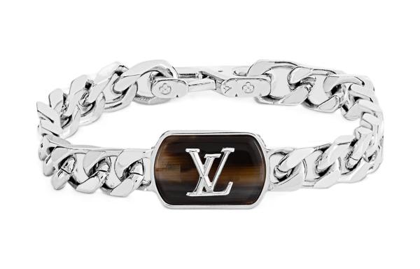 LOUIS VUITTON SHADES Bracelets Men's Silver