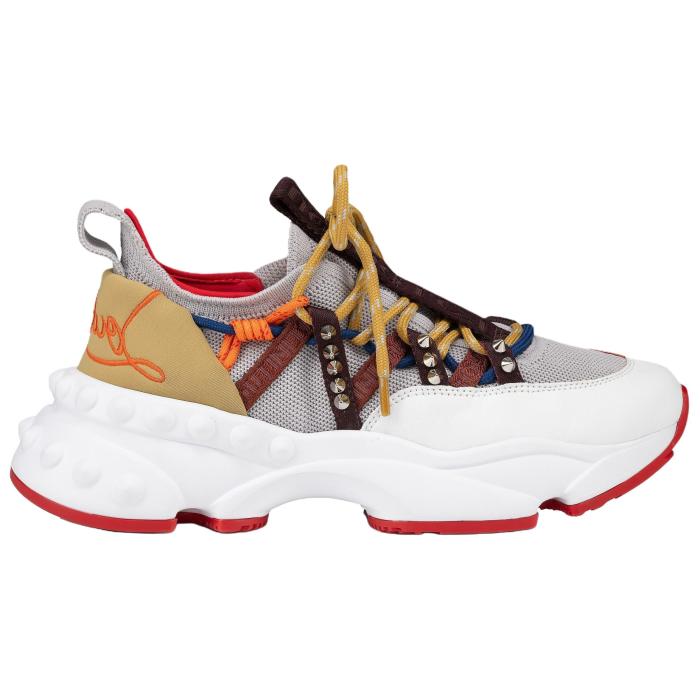 Christian Louboutin CL LUBOTING Trailnrun Low top Casual Shoes Men's Gray