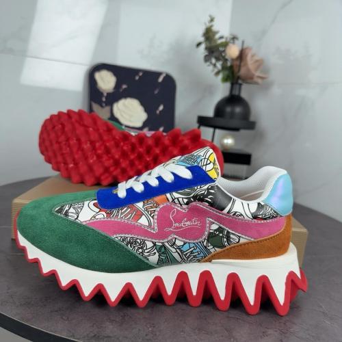 Christian Louboutin Loubishark Green