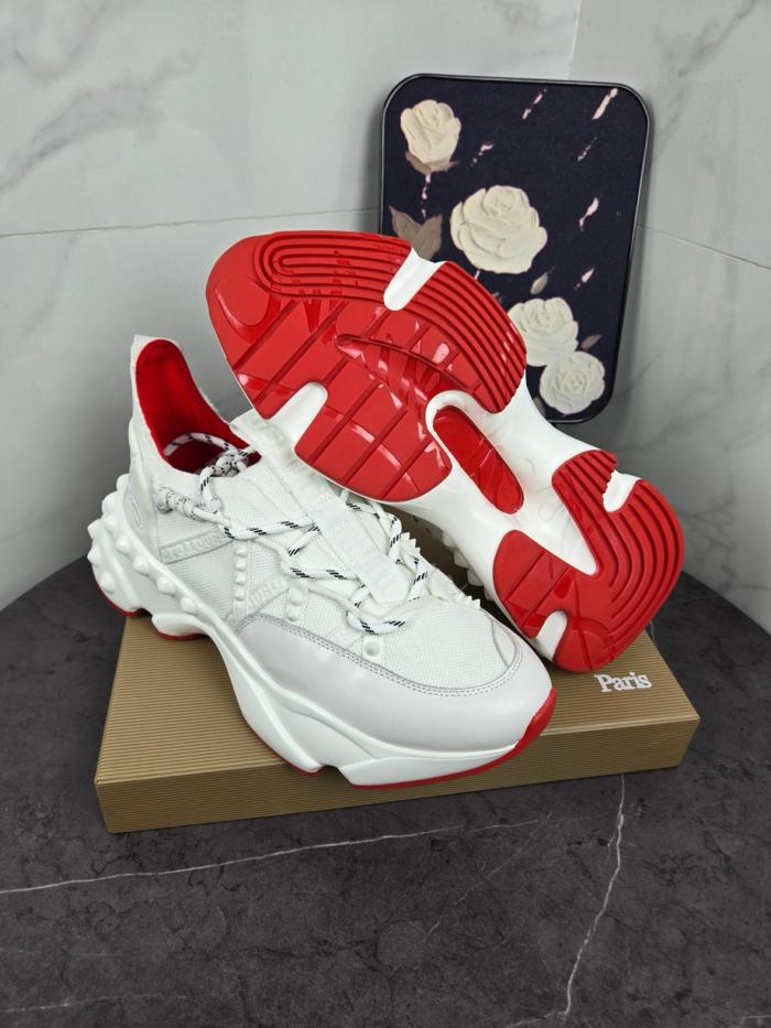 Christian Louboutin stud-embellished sneakers