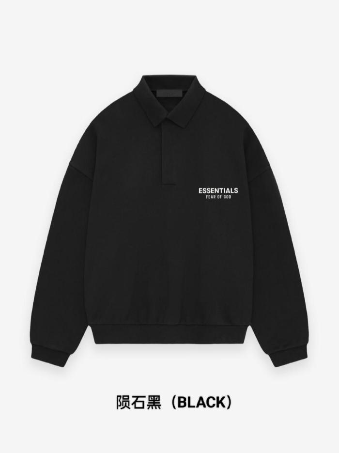 Fear Of God Essentials Fleece Polo FW24