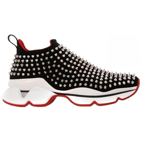 Christian Louboutin CL Low top Casual Shoes Black