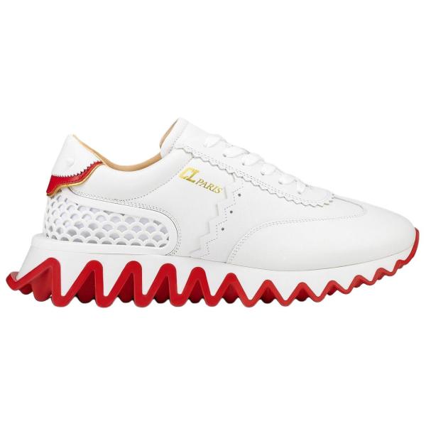 Christian Louboutin Loubishark Low 'White Red'