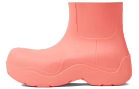 Bottega Veneta Puddle Ankle Boots Pink