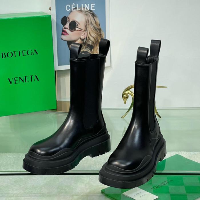 Bottega Veneta Tire Boot Black