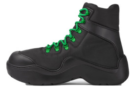 Bottega Veneta Puddle Bomber Black Green