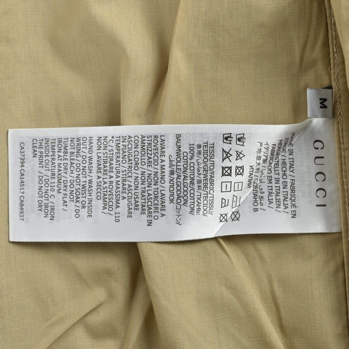 GUCCI Gg Monogrammed Zip Up Jacket