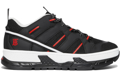 Burberry Mesh Nubuck Union Black Red