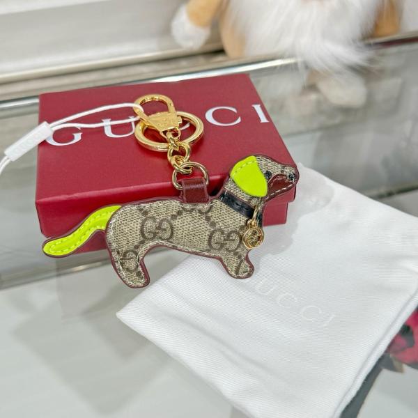 Gucci Dog-shaped bag charm