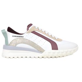 DSQUARED 2 Leather Low top Casual Shoes Women's White