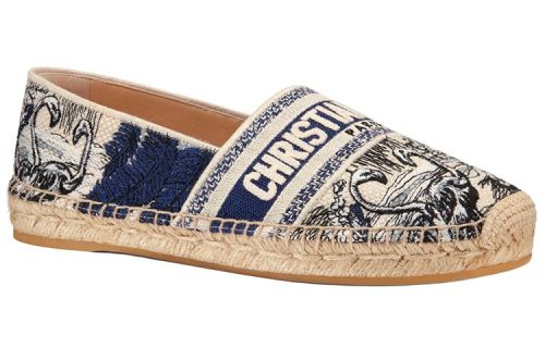 DIOR Granville Women's Casual Shoes Women's Blue White