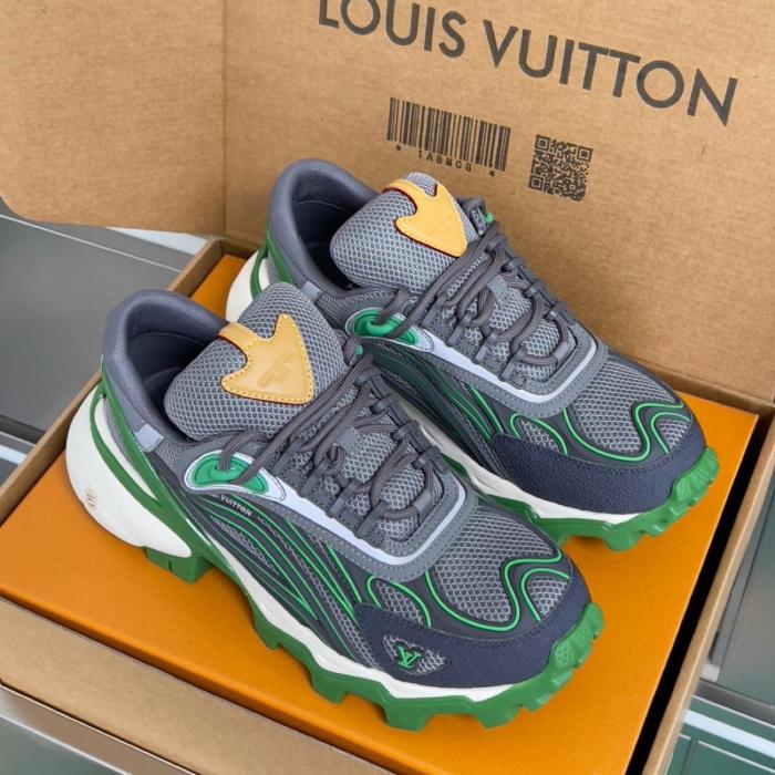 LOUIS VUITTON Summit Low top Chunky Sneakers Men's Green