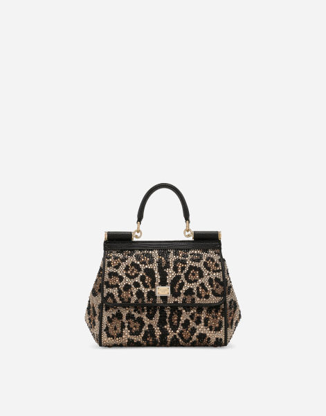Dolce & Gabbana Medium Sicily handbag BB6003AO043HY13M size H18.5 x W20 x D10 cm