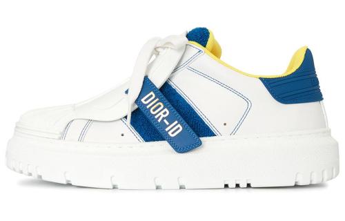 DIOR ID Stylish Skateboarding Shoes Women's White Blue