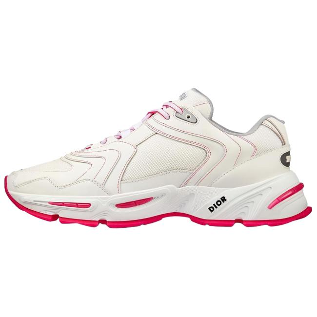 DIOR CD1 Low top Athletic Shoes Men's Pink White