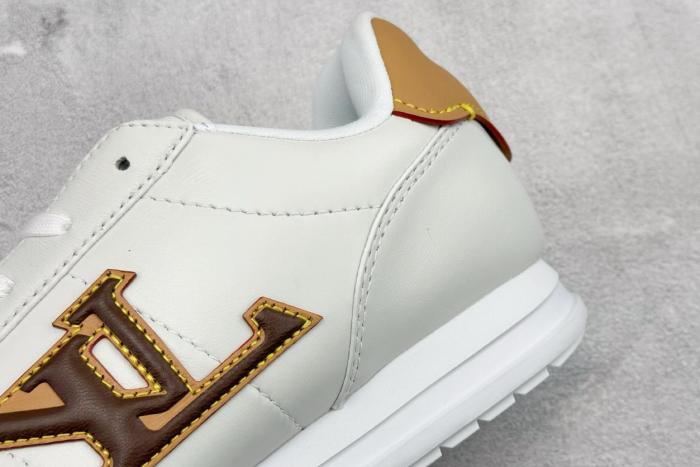 LOUIS VUITTON Nigo Collaboration BUTTERSOFT FW25 Sheepskin Low top Casual Shoes White