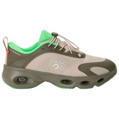 LOEWE Cloudsolo On Running, Collaboration Low top Casual Shoes Beige Green