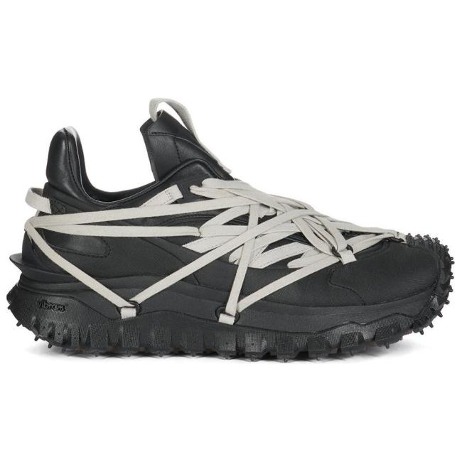 Rick Owens X Moncler Trailgrip Megalace Black