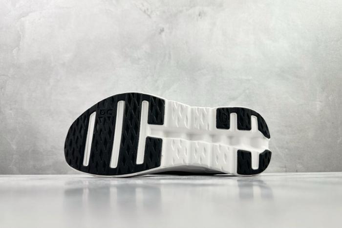 On Cloudtilt Cushioning Abrasion Resistant Breathable Low top Running Shoes White Black