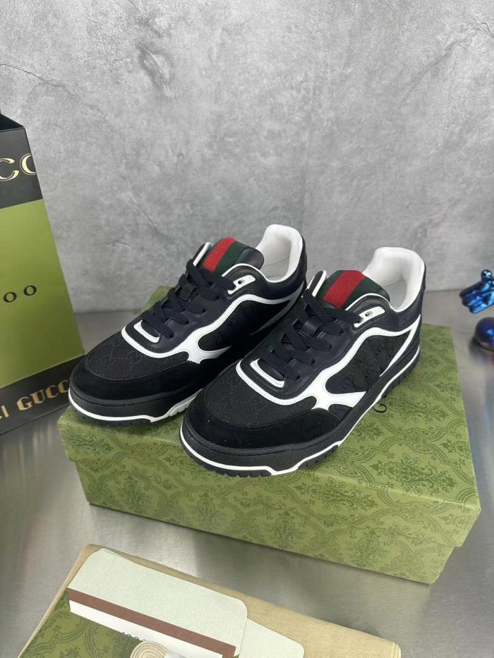 Gucci Re-Web Sneaker 'GG Canvas - Black'