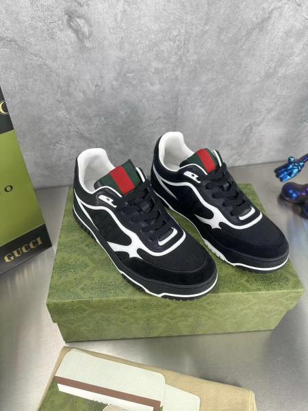 Gucci Re-Web Sneaker 'GG Canvas - Black'