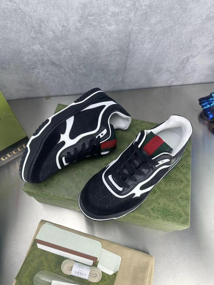 Gucci Re-Web Sneaker 'GG Canvas - Black'