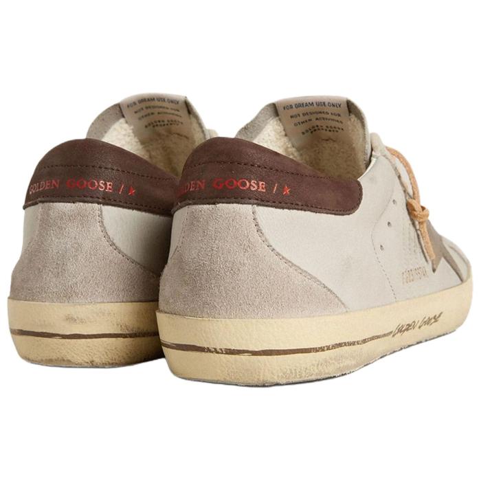 Golden Goose Super Star Cow Leather Low top Skateboard Shoes Light Beige