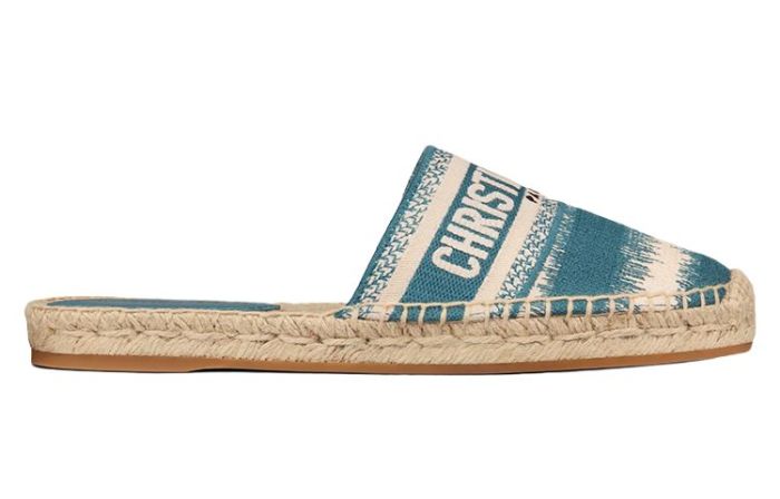 DIOR Granville Closed Toe Slippers Women's Deep Sea Blue