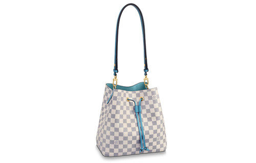 LOUIS VUITTON NeoNoe Damier Azur Mm Bleuet N40153 size 26*17.5*26 cm