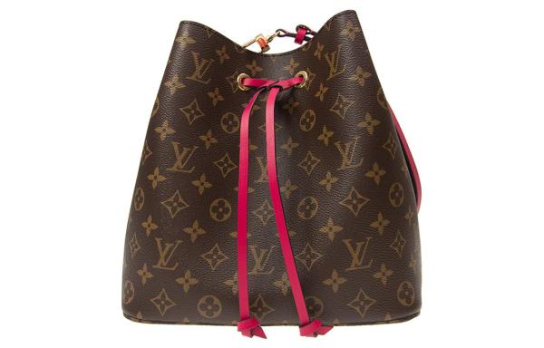 LOUIS VUITTON NÉONOÉ Coated Canvas With Smooth Cow Leather Bucket Bag, Shoulder Bag, Crossbody Bag Medium Women's M43570 size 26*26*17.5 cm