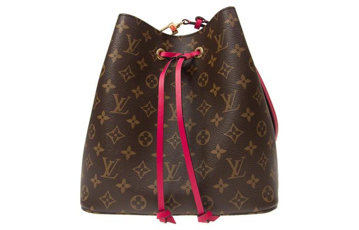 LOUIS VUITTON NÉONOÉ Coated Canvas With Smooth Cow Leather Bucket Bag, Shoulder Bag, Crossbody Bag Medium Women's M43570 size 26*26*17.5 cm