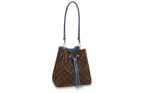 LOUIS VUITTON NeoNoe Monogram Brown/Bleu Jean M43569 size 26*17.5*26 cm