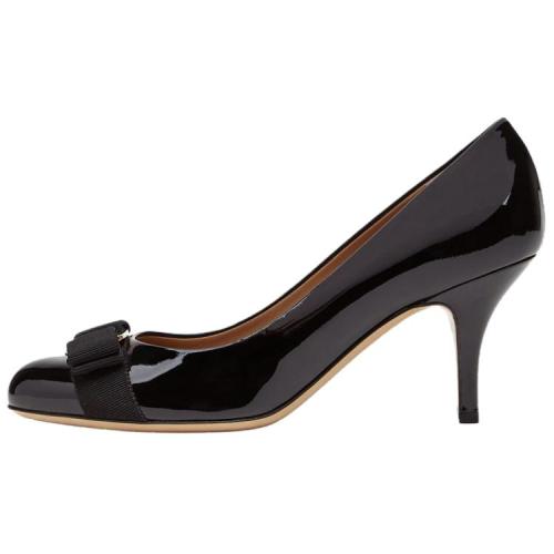 FERRAGAMO Carla Patent Pumps