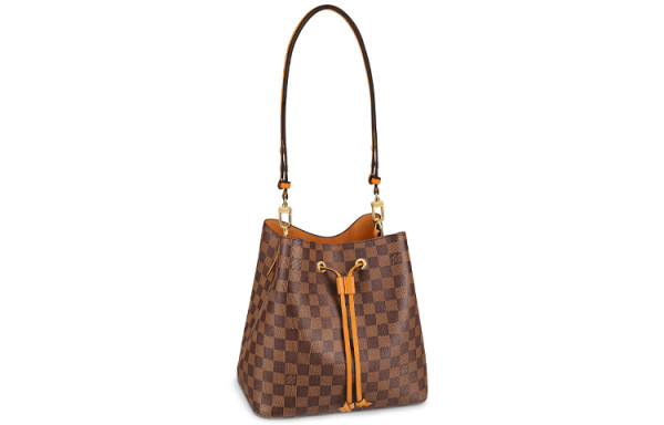 LOUIS VUITTON NOE Leather Bucket Bag, Portable Crossbody Bag, Shoulder Bag Women's N40213 size 26*17.5*26 cm