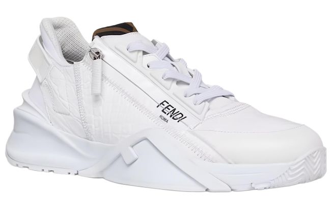 FENDI Flow Low top Casual Shoes White