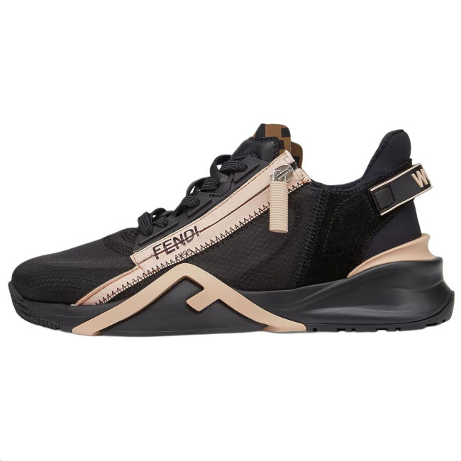 FENDI Flow Lace Up Sneakers