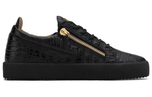 Giuseppe Zanotti Frankie crocodile-embossed low-top sneakers