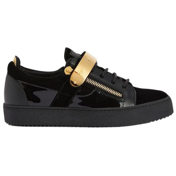 Giuseppe Zanotti/GZ Coby Low top Stylish Skateboarding Shoes Men's Black